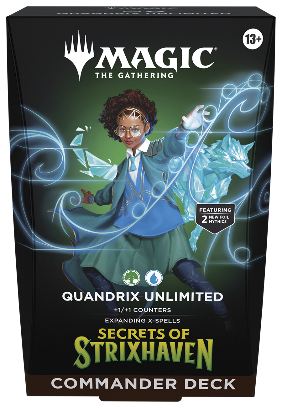 Secrets Of Strixhaven Commander Deck - Quandrix Unlimited