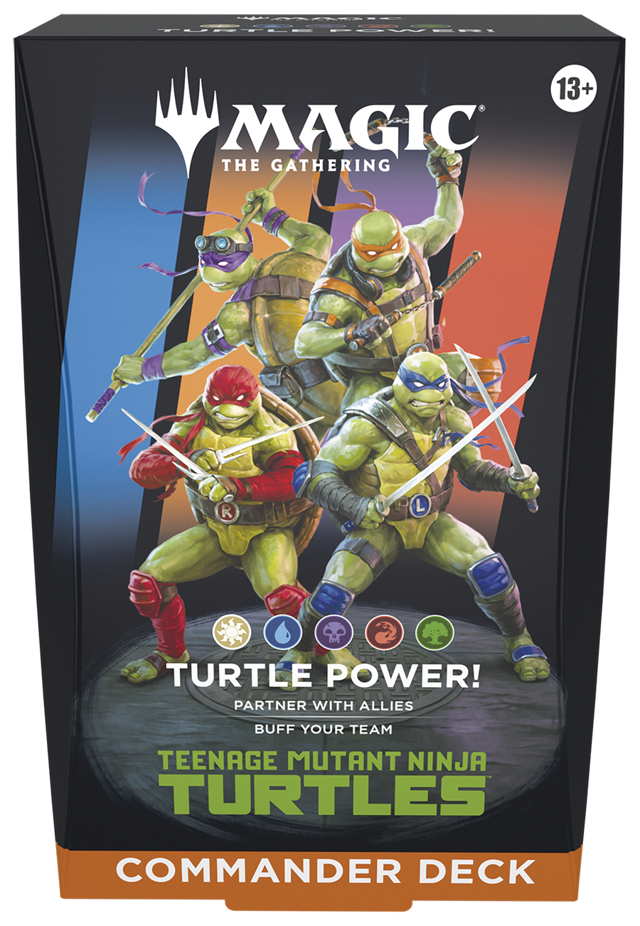 Teenage Mutant Ninja Turtles Commander Deck - Turtle Power!