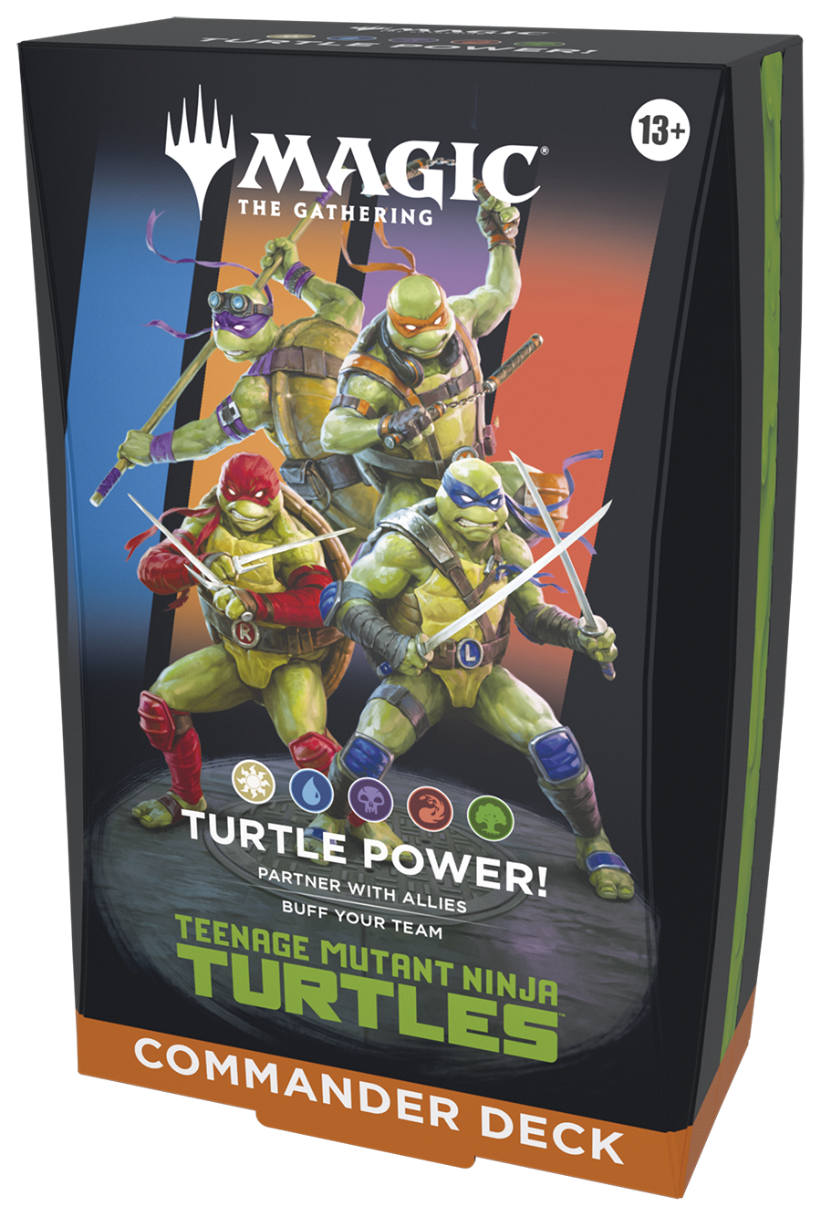 Teenage Mutant Ninja Turtles Commander Deck - Turtle Power!