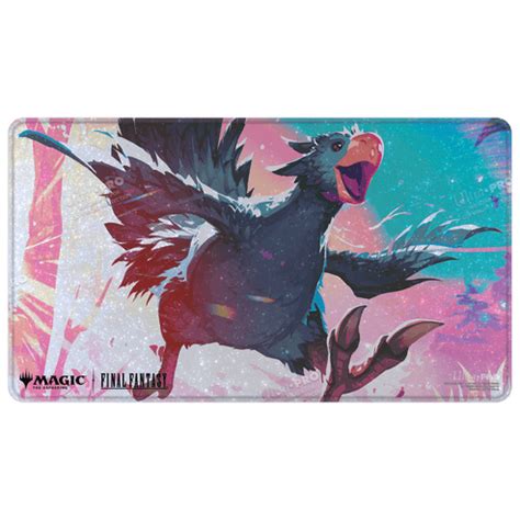 Magic: The Gathering®—FINAL FANTASY™  Black Traveling Chocobo Holofoil Playmat