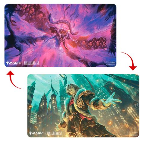 Magic: The Gathering®—FINAL FANTASY™ Emet-Selch, Unsundered / Hades, Sorcerer of Eld Double-Sided Playmat