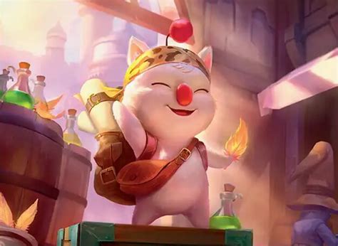 Magic The Gathering®—FINAL FANTASY™ Stiltzkin, Moogle Merchant Playmat