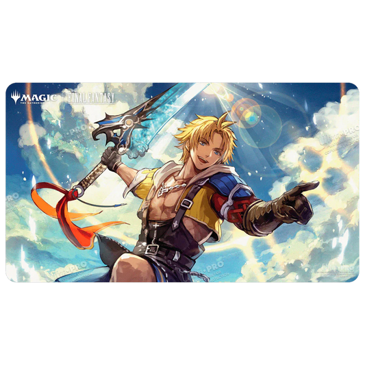 Magic: The Gathering®—FINAL FANTASY™ Tidus, Yuna's Guardian (Commander) Playmat