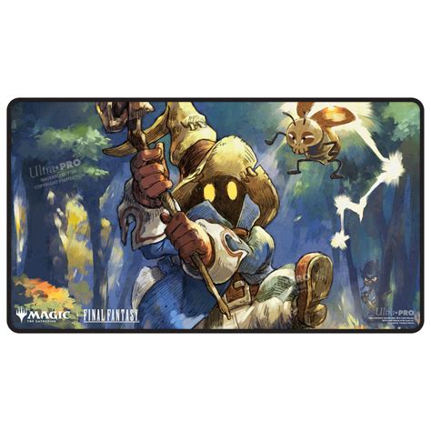 Magic: The Gathering®—FINAL FANTASY™ Vivi Ornitier Black Stitched Playmat