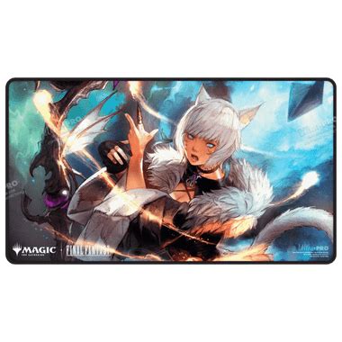 Magic: The Gathering®—FINAL FANTASY™ Y'shtola Rhul Black Stitched Playmat