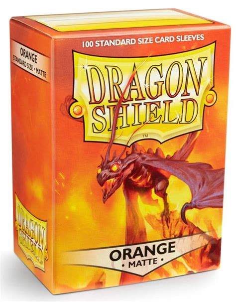Dragon Shield - Orange - Matte