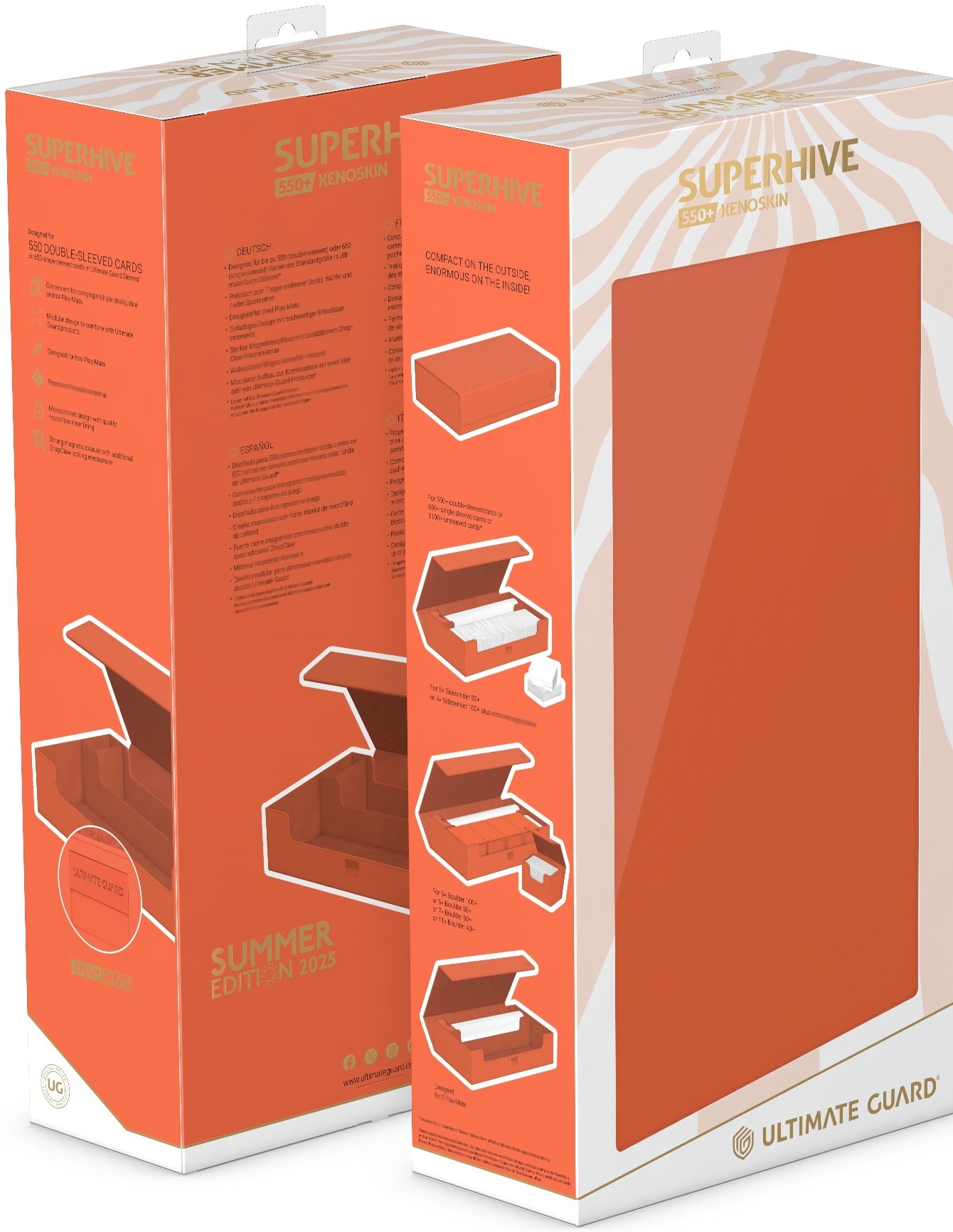 Ultimate Guard - Superhive 550+ Xenoskin - Peach - Summer Edition 2025