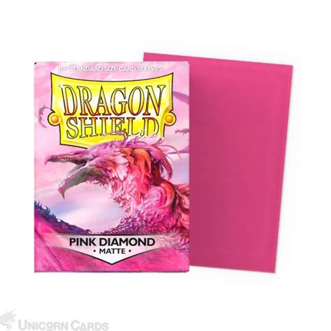 Dragon Shield - Pink Diamond - Matte
