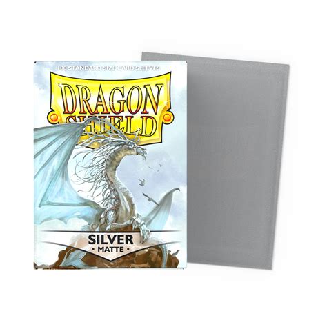 Dragon Shield - Silver - Matte