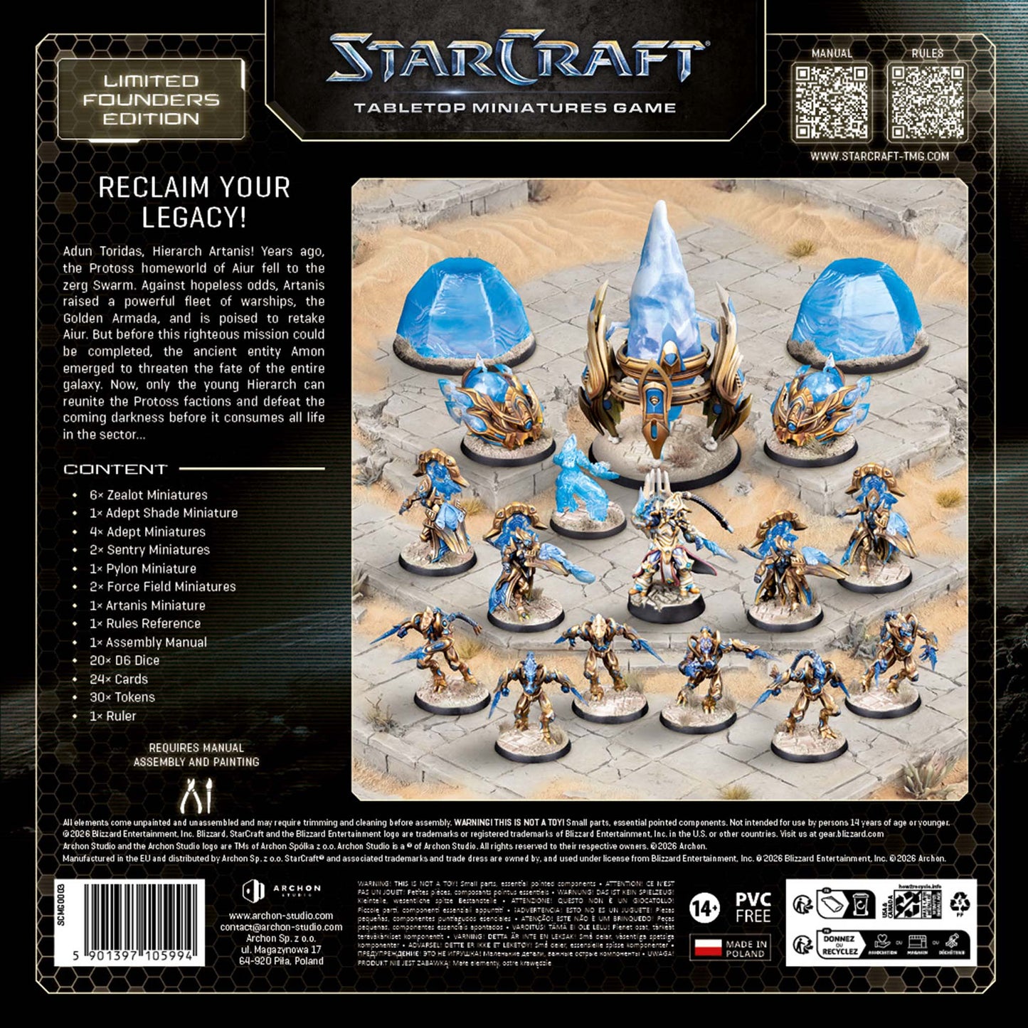 Starcraft Protoss Starter Set - Founder's Edition