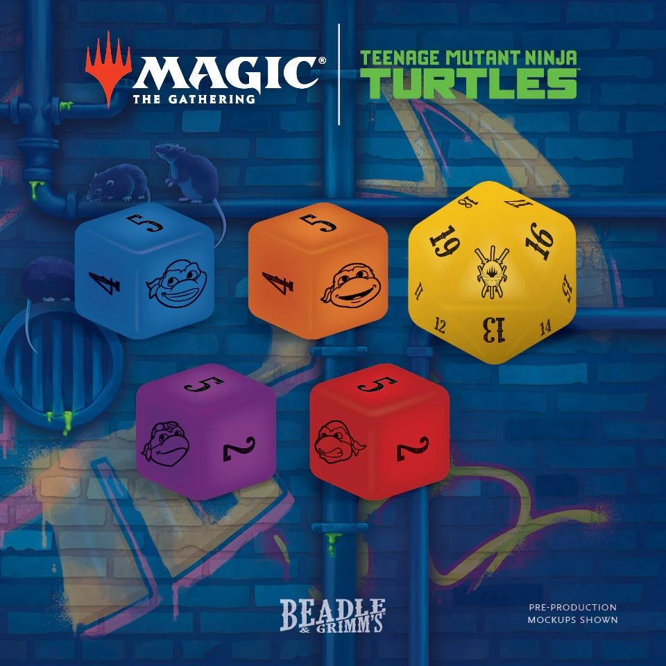 Beadle And Grimm's Teenage Mutant Ninja Turtles Token Set