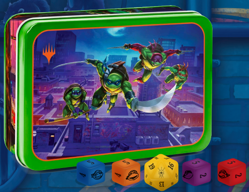 Beadle And Grimm's Teenage Mutant Ninja Turtles Token Set