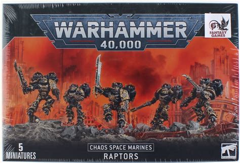 Warhammer 40K Chaos Space Marines - Raptors