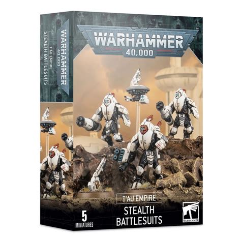 Warhammer 40K T'au Empire XV25 Stealth Battlesuits