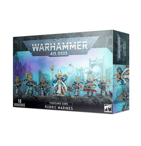 Warhammer 40K Thousand Sons - Rubric Marines