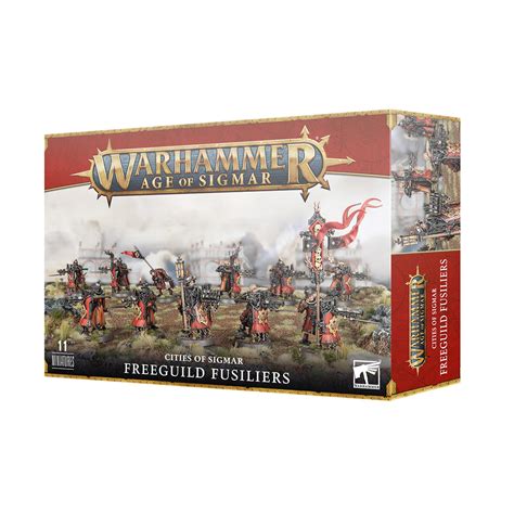 Warhammer Age Of Sigmar - Cities of Sigmar - Freeguild Fusiliers