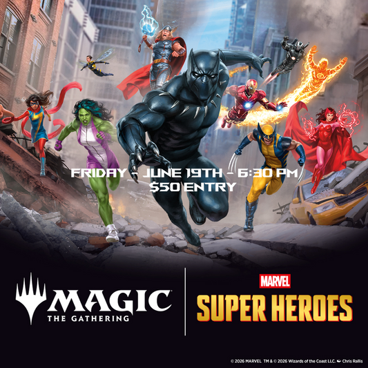 Marvel Super Heroes Prerelease Event - Friday June 19th 6:30PM